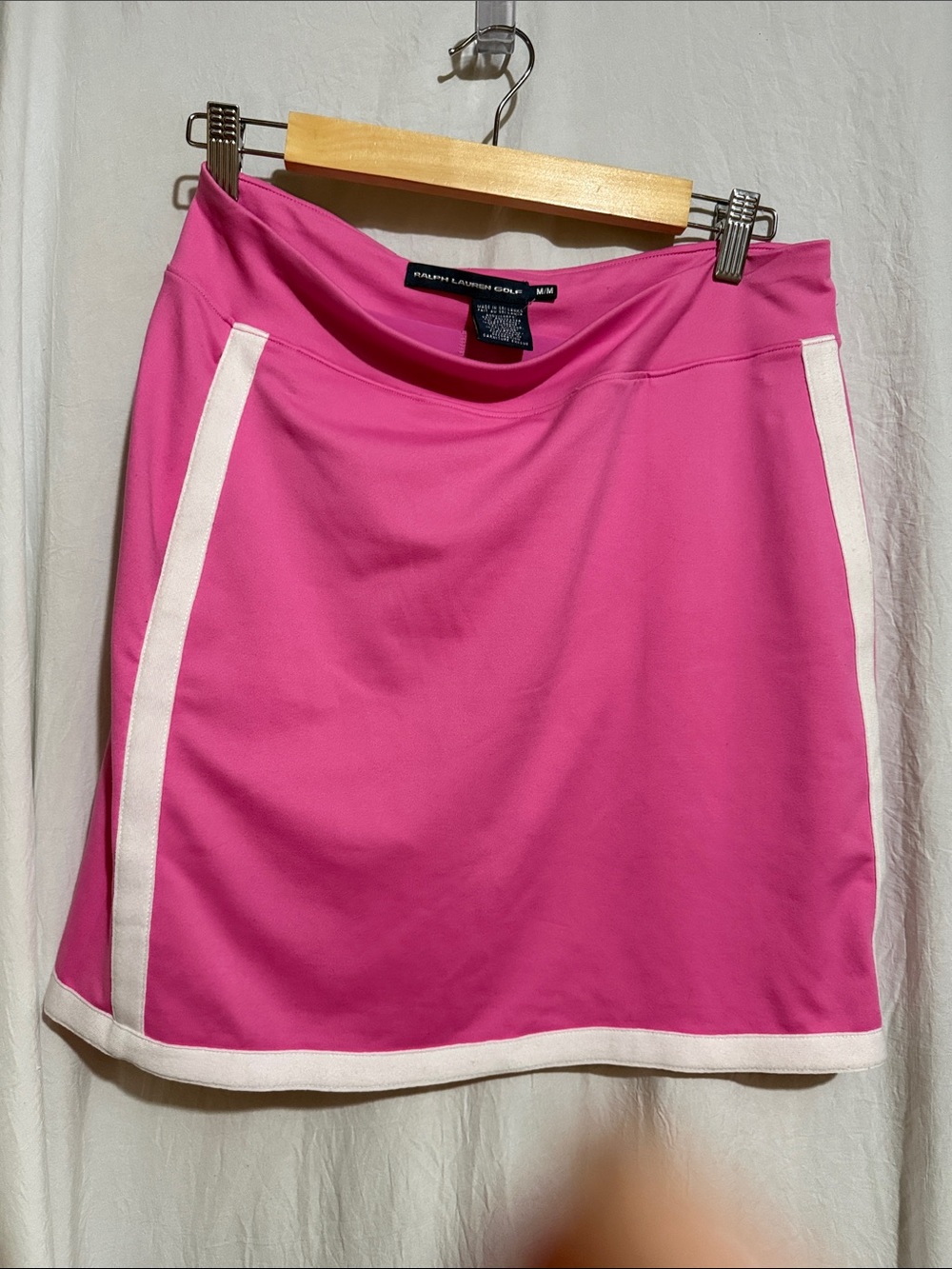 Ralph Lauren golf Hot Pink Skort with White Trim